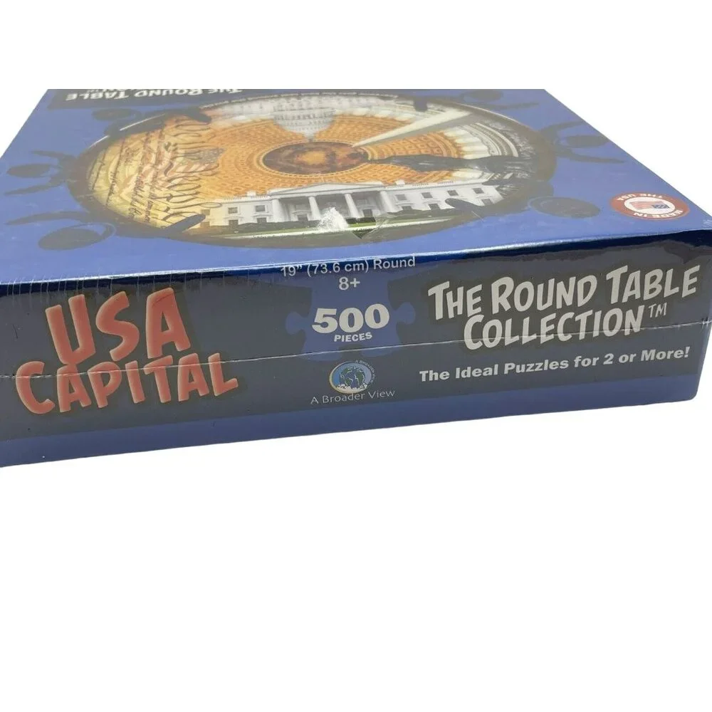 Round Table Puzzle‎ - USA Capital (500 Piece) 19